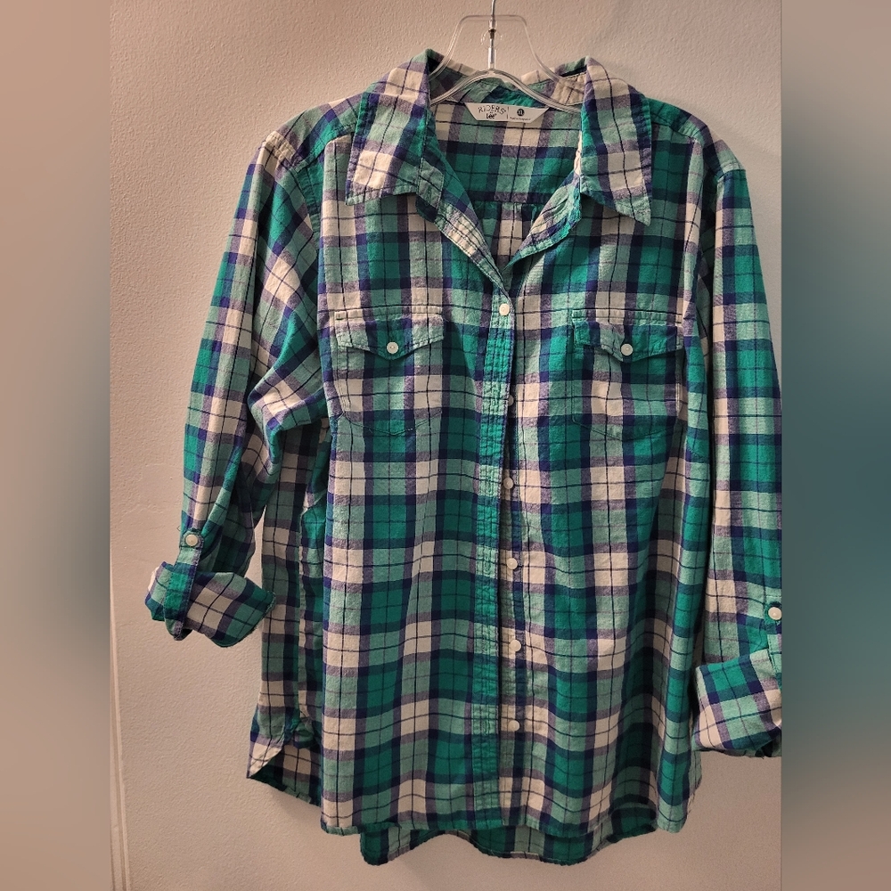 Riders by Lee XL cotton long sleeve shirt